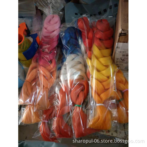 Jumbo crochet braid hair 82inch 165gram wholesale price cheap Original synthetic Jumbo braiding hair